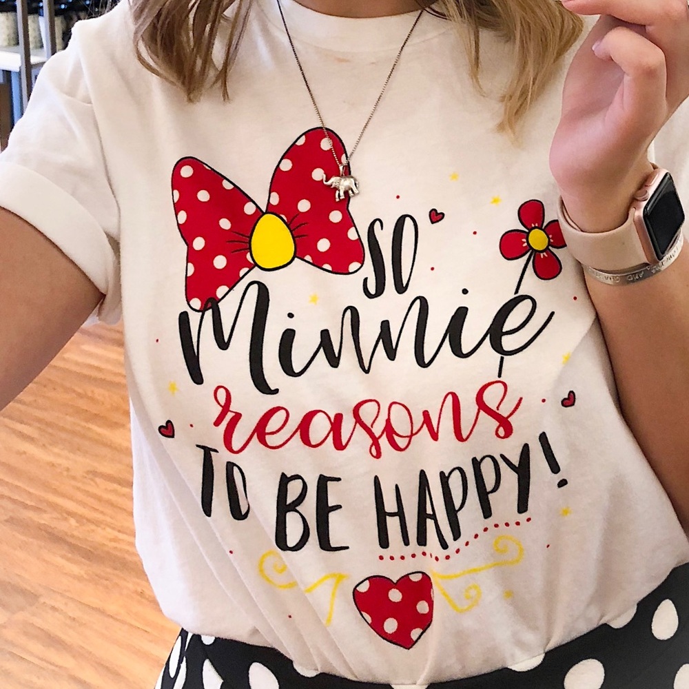 Disney Minnie Mouse Small Shop EUC T-Shirt